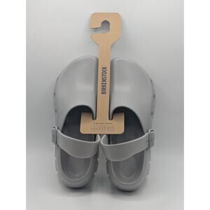BIRKENSTOCK Birki Flow EVA Mens Size 9 Gray Clogs Slides 1027714 New